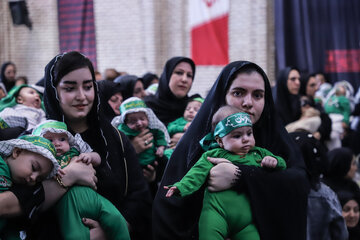 مراسم شیرخوارگان حسینی - تبریز