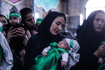 مراسم شیرخوارگان حسینی - تبریز