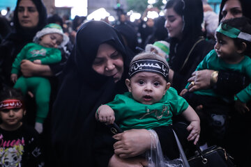 مراسم شیرخوارگان حسینی - تبریز
