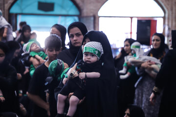 مراسم شیرخوارگان حسینی - تبریز
