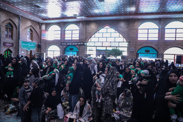 مراسم شیرخوارگان حسینی - تبریز