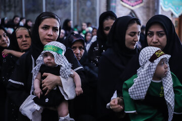 مراسم شیرخوارگان حسینی - تبریز