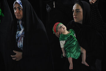 مراسم شیرخوارگان حسینی - سمنان
