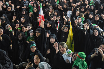 مراسم شیرخوارگان حسینی - سمنان
