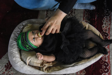 مراسم شیرخوارگان حسینی - سمنان