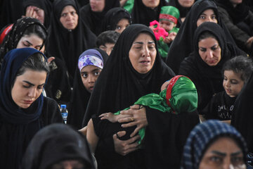 مراسم شیرخوارگان حسینی - سمنان