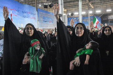 مراسم شیرخوارگان حسینی - سمنان