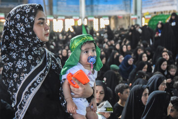 مراسم شیرخوارگان حسینی - سمنان
