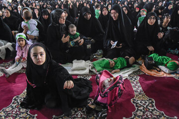 مراسم شیرخوارگان حسینی - سمنان