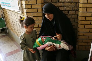 مراسم شیرخوارگان حسینی - همدان