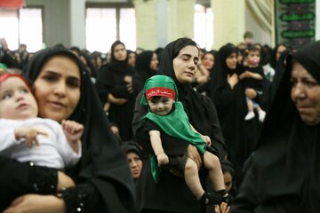 مراسم شیرخوارگان حسینی - همدان