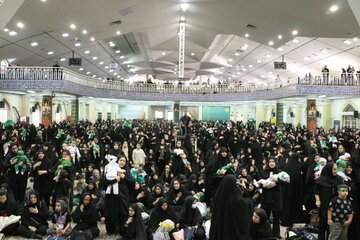 مراسم شیرخوارگان حسینی - همدان