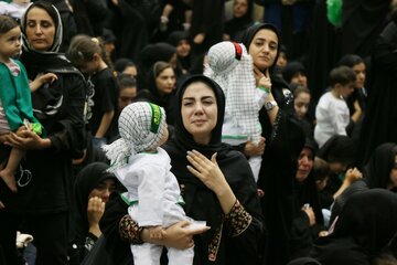 مراسم شیرخوارگان حسینی - همدان