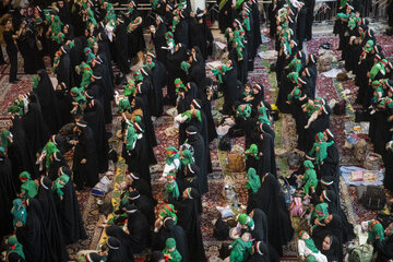مراسم شیرخوارگان حسینی - حرم مطهر شاهچراغ (ع)