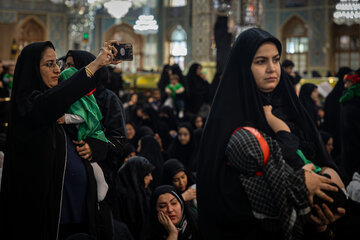 مراسم شیرخوارگان حسینی - حرم مطهر رضوی
