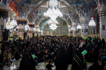 مراسم شیرخوارگان حسینی - حرم مطهر رضوی