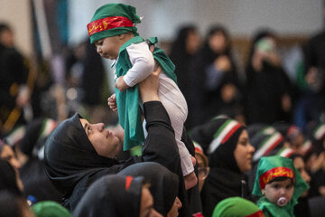 مراسم شیرخوارگان حسینی - حرم مطهر شاهچراغ (ع)