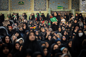 مراسم شیرخوارگان حسینی - حرم مطهر رضوی