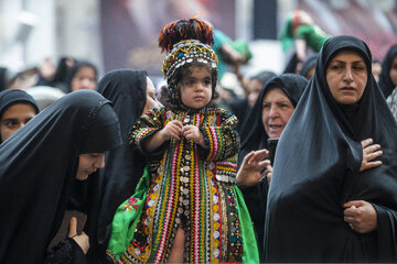 مراسم شیرخوارگان حسینی - حرم مطهر شاهچراغ (ع)