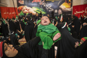 مراسم شیرخوارگان حسینی - حرم مطهر شاهچراغ (ع)
