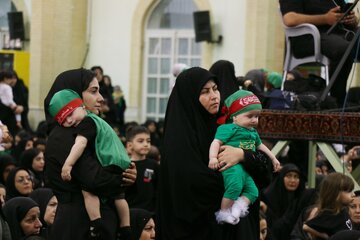 مراسم شیرخوارگان حسینی - همدان