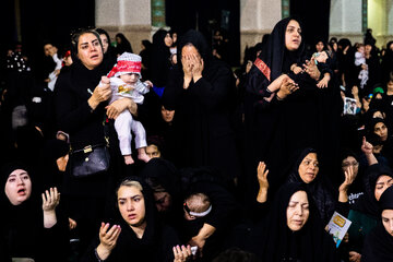 مراسم شیرخوارگان حسینی - تهران