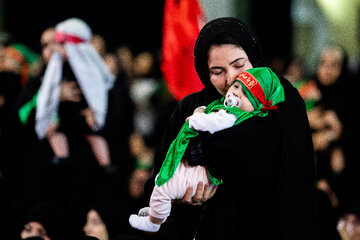 مراسم شیرخوارگان حسینی - تهران