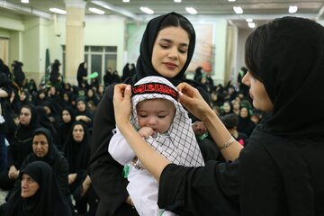 مراسم شیرخوارگان حسینی - همدان