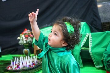مراسم شیرخوارگان حسینی شهر شیرگاه-سوادکوه شمالی