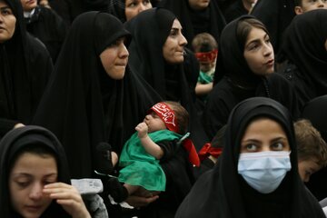 مراسم شیرخوارگان حسینی - همدان