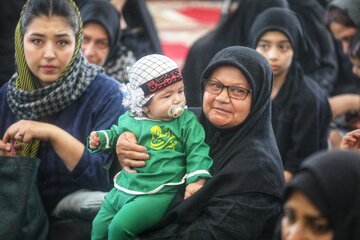 مراسم شیرخوارگان حسینی شهر شیرگاه-سوادکوه شمالی