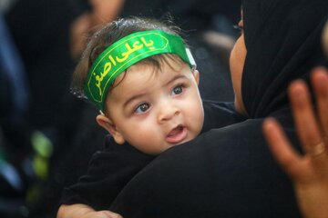 مراسم شیرخوارگان حسینی شهر شیرگاه-سوادکوه شمالی