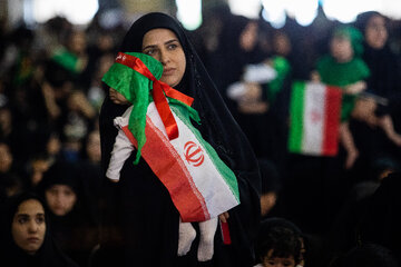 مراسم شیرخوارگان حسینی - تهران