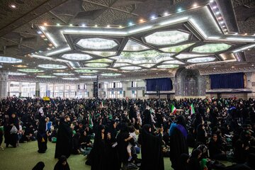 مراسم شیرخوارگان حسینی - تهران