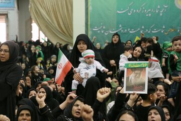 مراسم شیرخوارگان حسینی - همدان