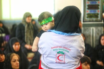 مراسم شیرخوارگان حسینی شهر شیرگاه-سوادکوه شمالی
