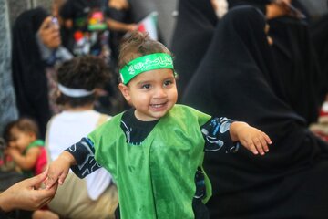 مراسم شیرخوارگان حسینی شهر شیرگاه-سوادکوه شمالی