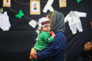 مراسم شیرخوارگان حسینی شهر شیرگاه-سوادکوه شمالی