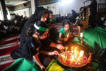 مراسم شیرخوارگان حسینی شهر شیرگاه-سوادکوه شمالی