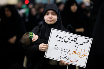 مراسم شیرخوارگان حسینی - زنجان