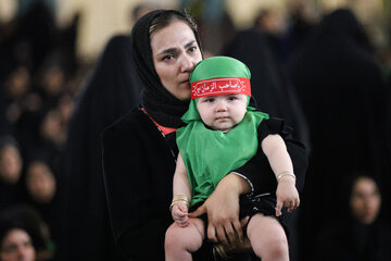مراسم شیرخوارگان حسینی - زنجان