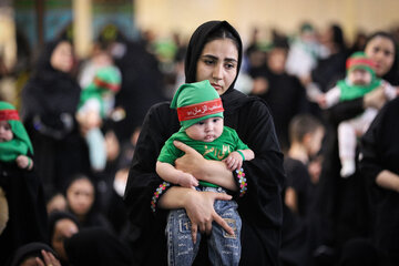 مراسم شیرخوارگان حسینی - زنجان