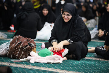 مراسم شیرخوارگان حسینی - زنجان