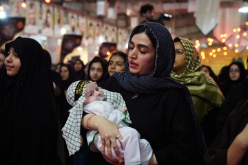 مراسم شیرخوارگان حسینی - بابل
