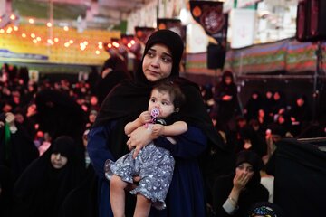 مراسم شیرخوارگان حسینی - بابل
