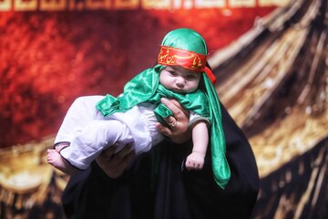 مراسم شیرخوارگان حسینی - بجنورد