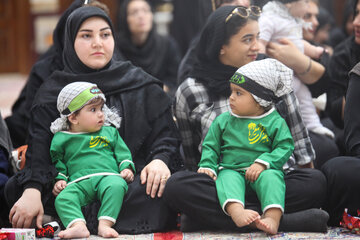 مراسم شیرخوارگان حسینی - جزیره کیش