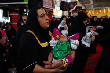 مراسم شیرخوارگان حسینی - بابل