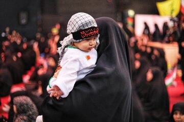 مراسم شیرخوارگان حسینی - بجنورد