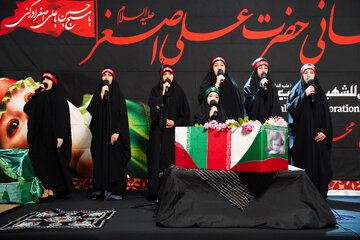 مراسم شیرخوارگان حسینی - بابل